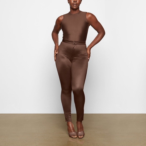 SKIMS Pants - SKIMS Cocoa Disco Skinny Pants